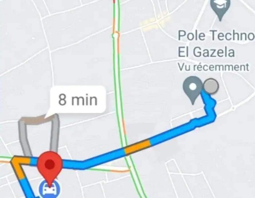 Studio, Cite La Gazelle ,Pas Jafar, Quartier Calme 10 Min De L'Aeroport Pres Du Technopark Dış mekan fotoğraf